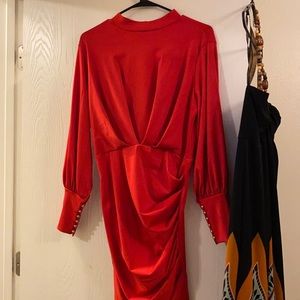 Beautiful RED Valentines dress! Can wear for date night, or a photoshoot!